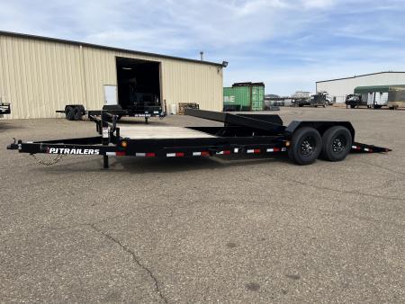 New 2026 PJ Trailers 83" x 22' 6" Channel Equipment Tilt (T6) Equipment Trailer