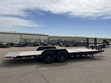 New 2026 PJ Trailers 83" x 22' 6" Channel Equipment Tilt (T6) Equipment Trailer