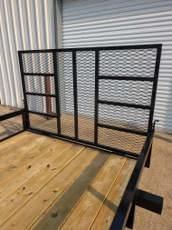 New 2025 Next Gen 6.5X12 Single 3.5k Axle Utility Trailer Tube Top Rail