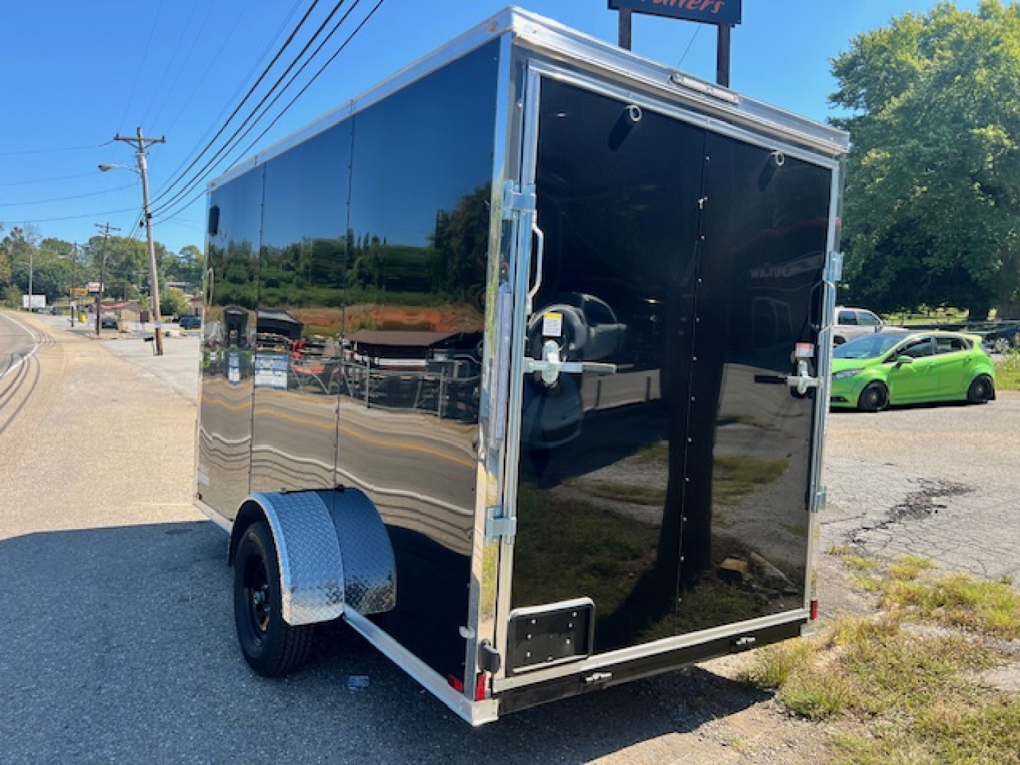 New 2026 Outlaw Trailers 6x12 SA w/ E track on walls Cargo / Enclosed Trailer