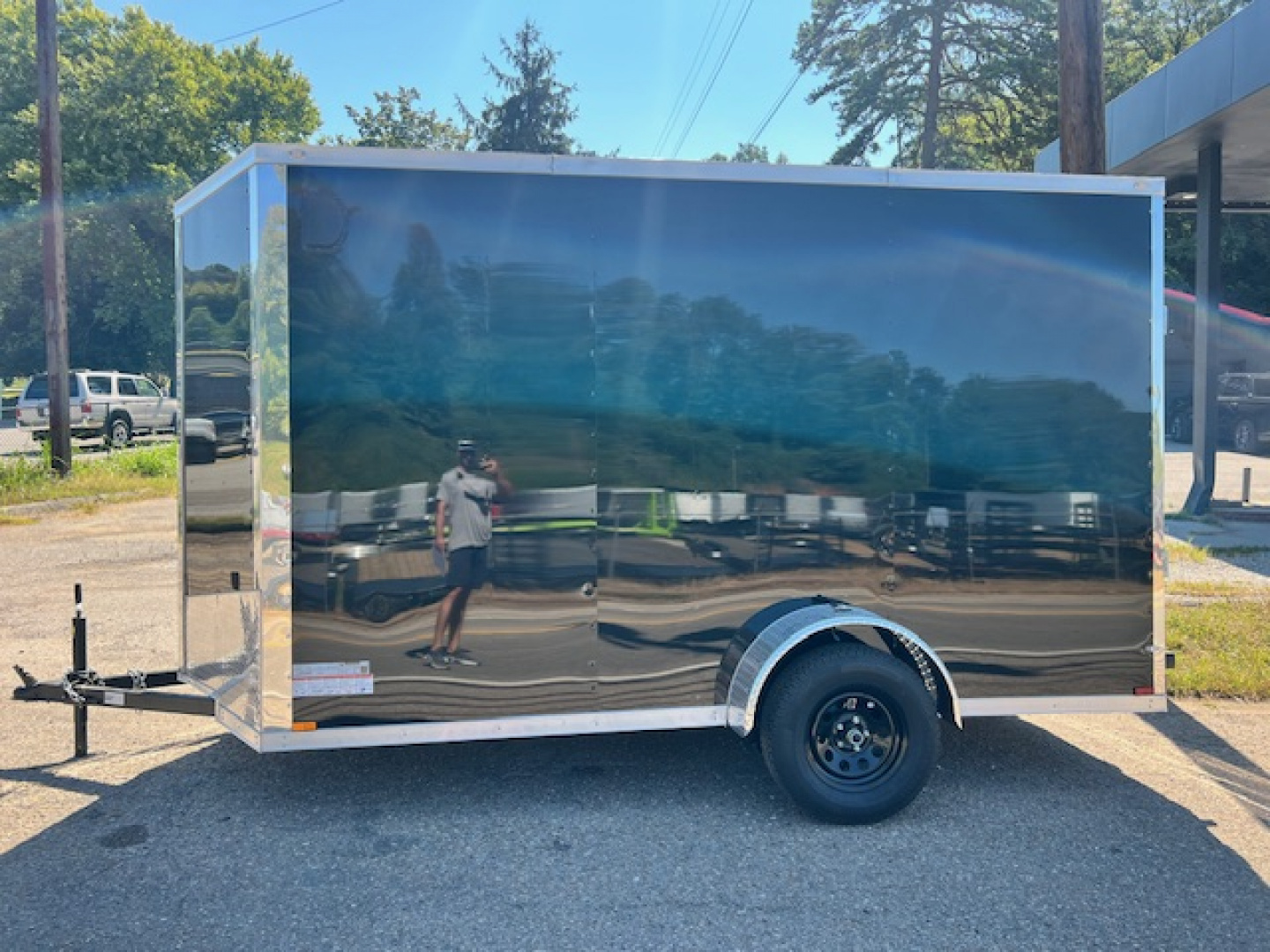 New 2026 Outlaw Trailers 6x12 SA w/ E track on walls Cargo / Enclosed Trailer