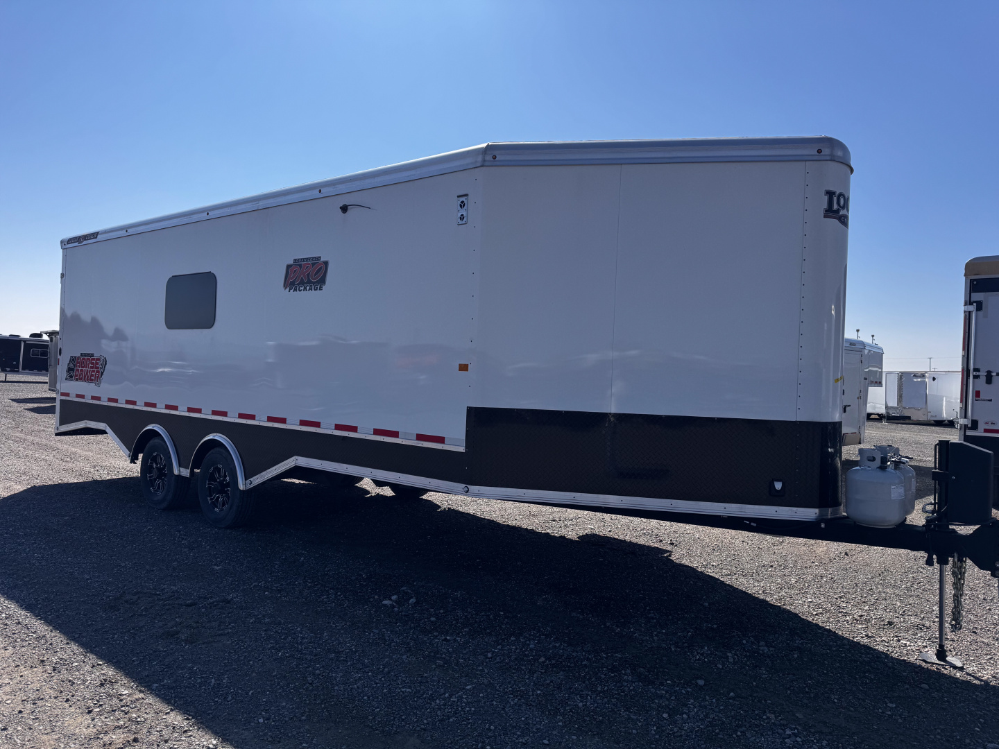 New 2024 Logan Coach 29' HSPWR PRO Snowmobile Trailer