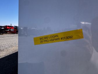 New 2024 Logan Coach 29' HSPWR PRO Snowmobile Trailer