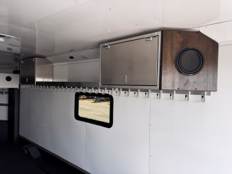 New 2024 Logan Coach 29' HSPWR PRO Snowmobile Trailer