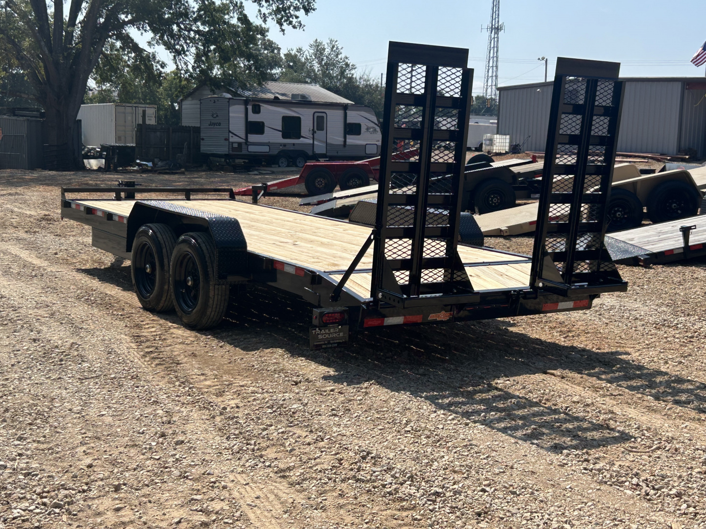 New Down 2 Earth 7x20 TA 17.5K Equipment Trailer