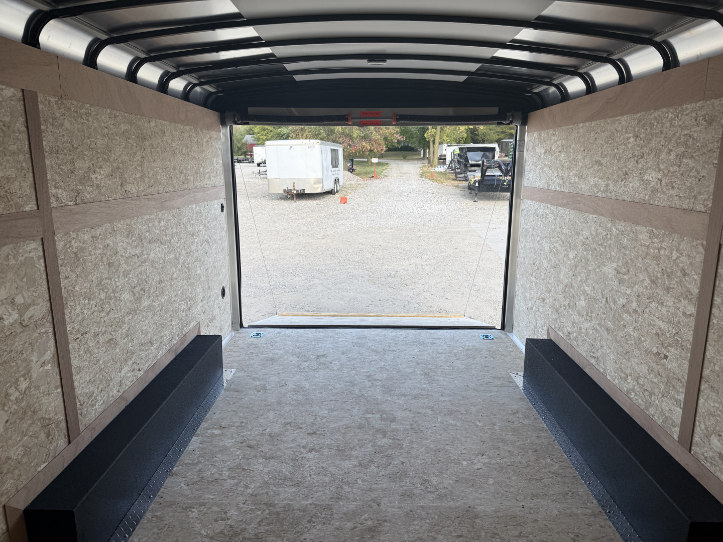 New 2026 WELLS CARGO ENCLOSED WHD8516T5 102X16 TA RAMP DOOR (GVW:14000) WHITE