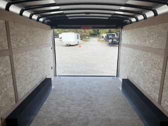New 2026 WELLS CARGO ENCLOSED WHD8516T5 102X16 TA RAMP DOOR (GVW:14000) WHITE