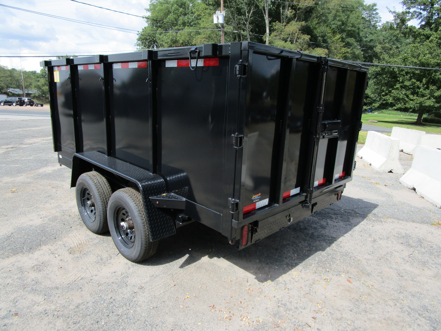 New 2026 Down 2 Earth Trailers DTE612 High Side Dump Trailer