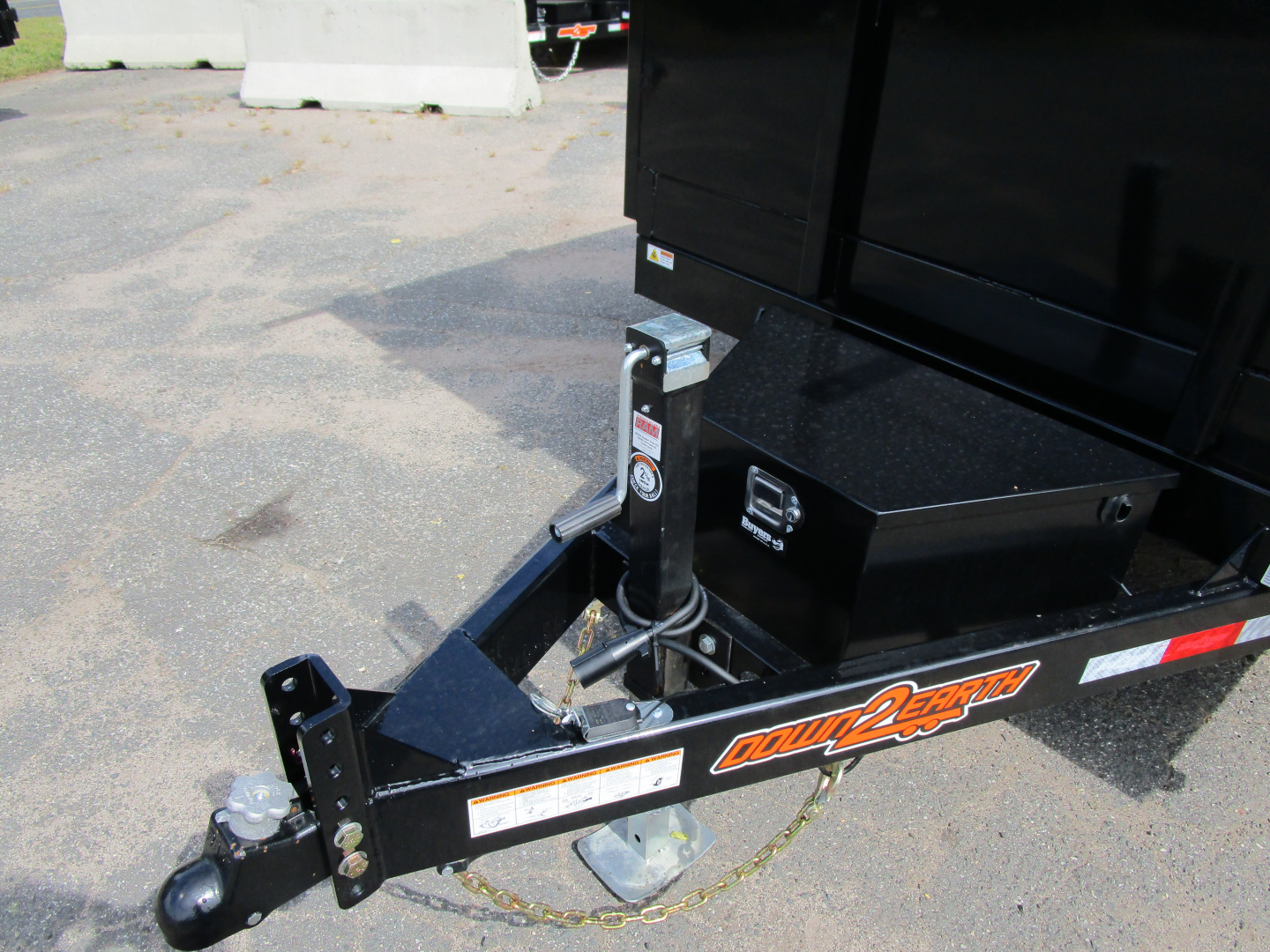 New 2026 Down 2 Earth Trailers DTE612 High Side Dump Trailer