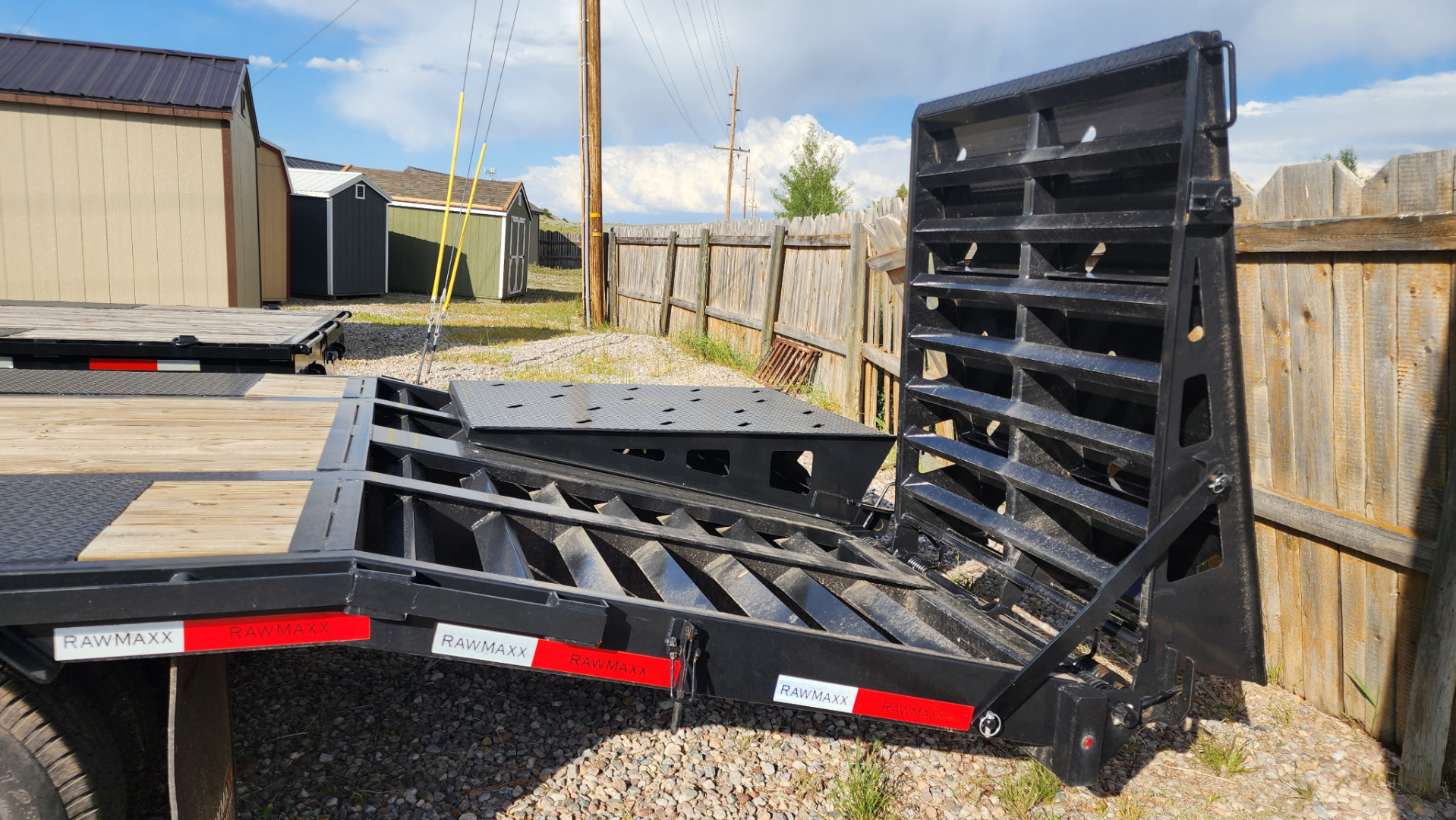 New 2023 RawMaxx FDX 20k 28' Flatbed Trailer