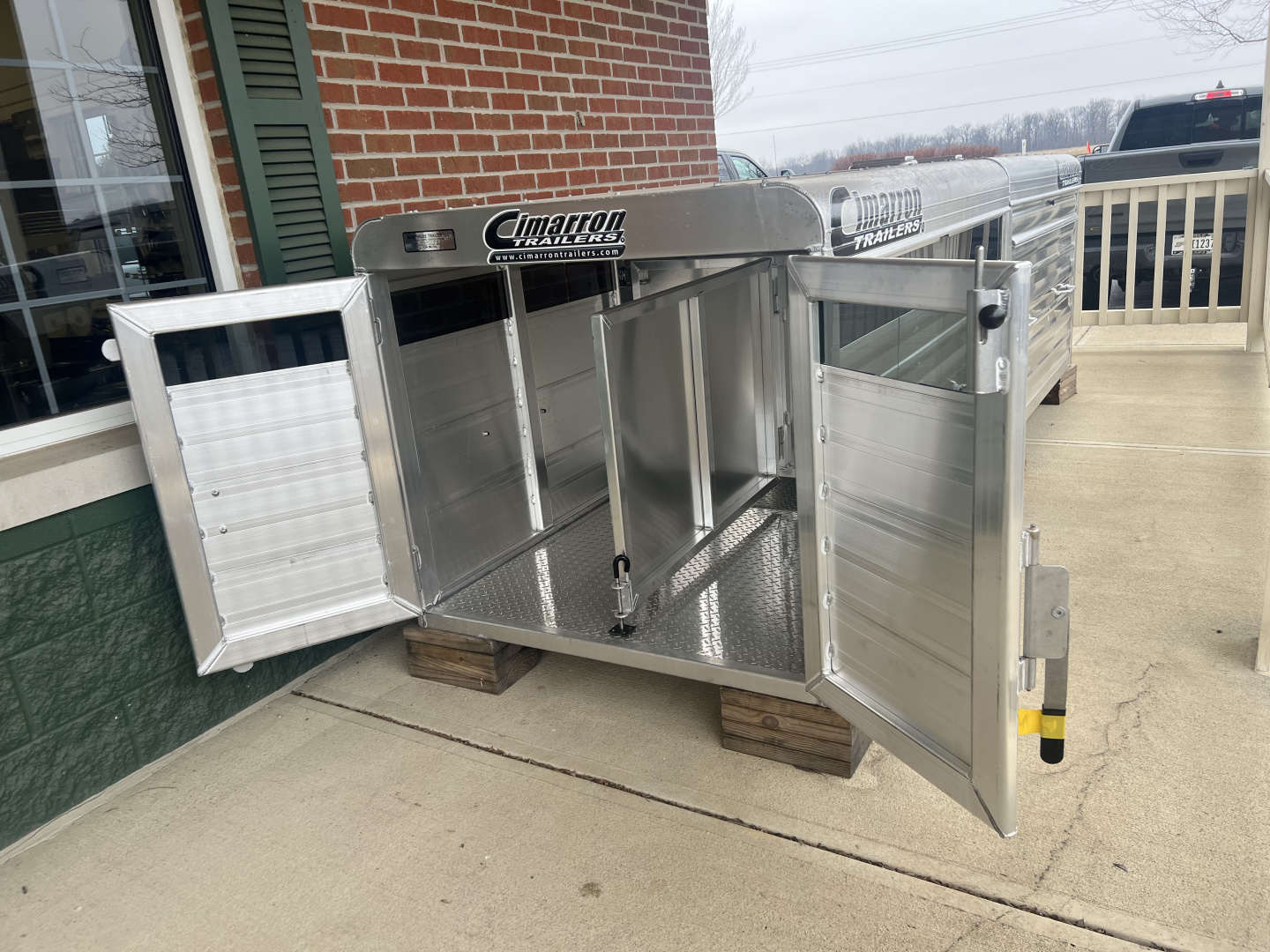 New Cimarron Stock Box - 48" wide, 43" tall, 72" Long