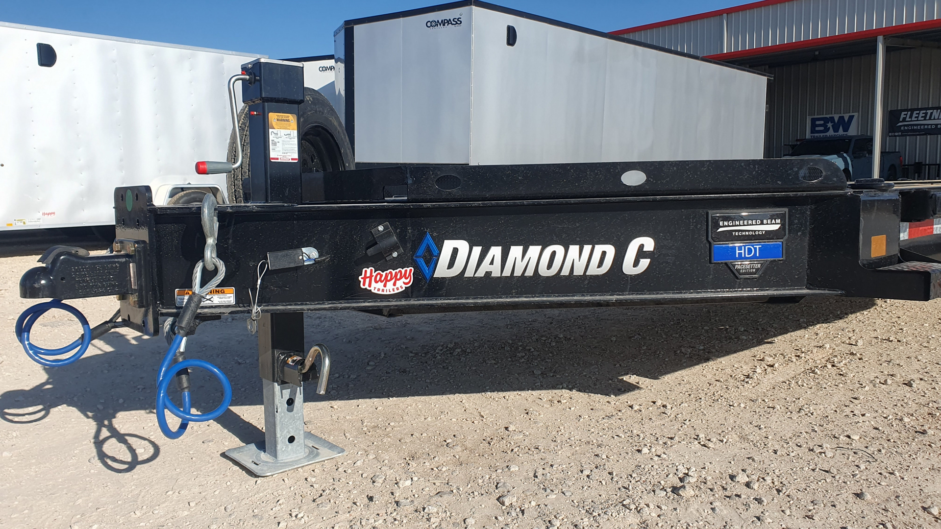 New 2026 Diamond C 82"x22' BP Hydraulically Dampened Tilt - HDT210 Pacesetter Edition