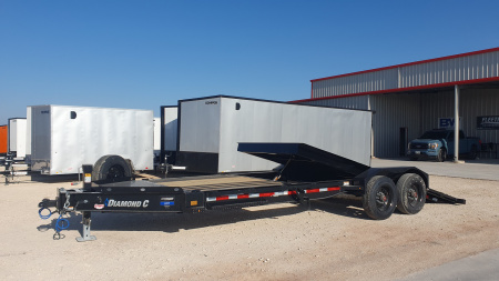 2026 Diamond C 82"x22' BP Hydraulically Dampened Tilt - HDT210 Pacesetter Edition