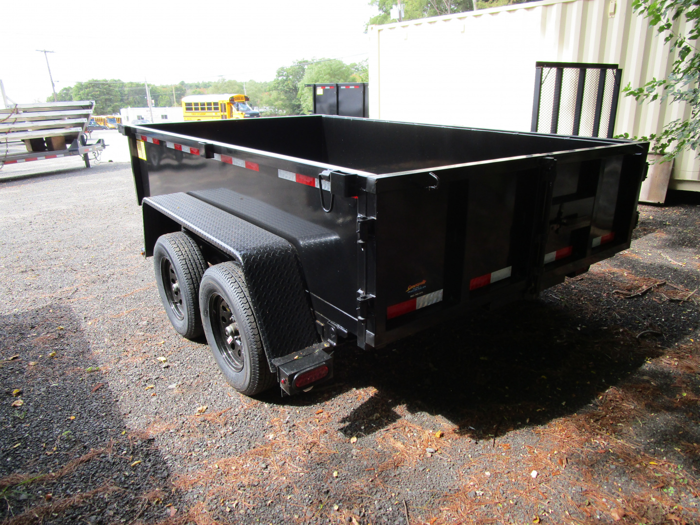 New 2026 Down 2 Earth Trailers DTE610DT3.5B Dump Trailer