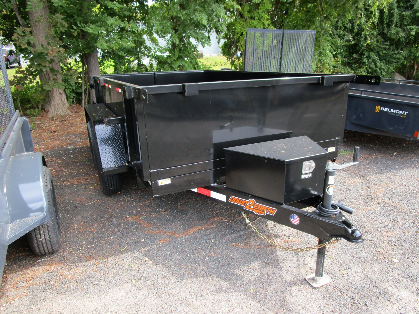 New 2026 Down 2 Earth Trailers DTE610DT3.5B Dump Trailer