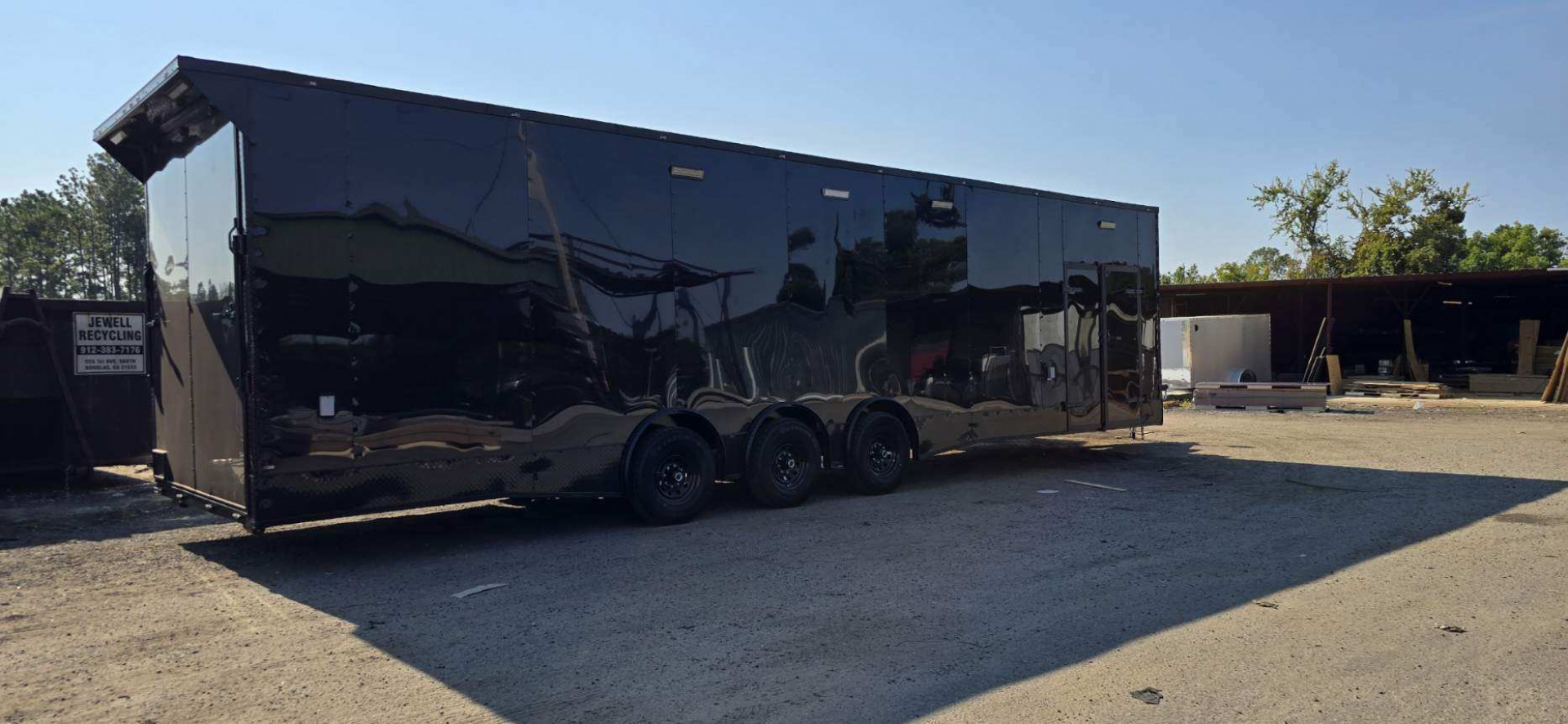 New 2026 J&C Trailers 8.5x34TTA3 RACE TRAILER Cargo / Enclosed Trailer