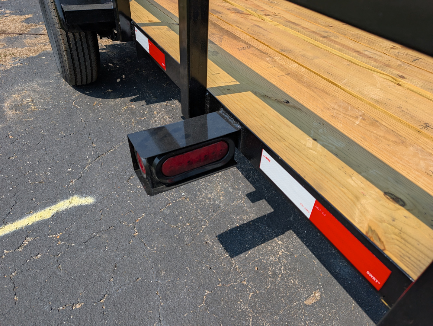 New 2025 Next Gen 6.5X14 Single 3.5k Axle Utility Trailer Tube Top Rail