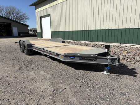 New 2026 22' 14k Diamond C Tilt Trailer