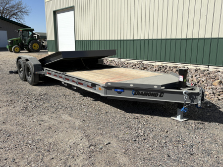 New 2026 22' 14k Diamond C Tilt Trailer