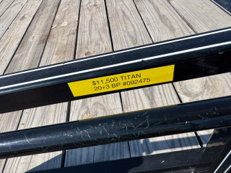 Used 2024 Titan 23' LoGlide Equipment Trailer