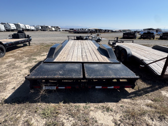 Used 2024 Titan 23' LoGlide Equipment Trailer