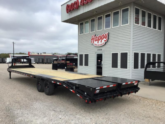 New 2026 PJ 102"x36' GN Low-Pro Flatbed w/ Singles - LX