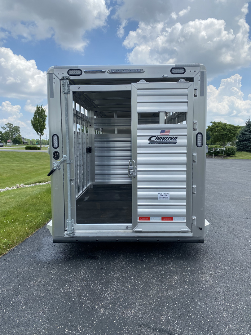 New 2025 Cimarron 24’ Lonestar Gooseneck Stock Trailer