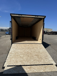 New 2026 Pace American 8.5X24 10k White Cargo / Enclosed Trailer