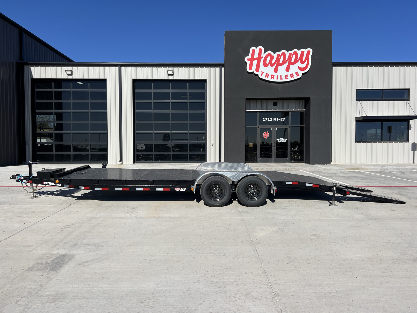 New 2026 PJ 83"x22' Steel Deck Car Hauler – CH
