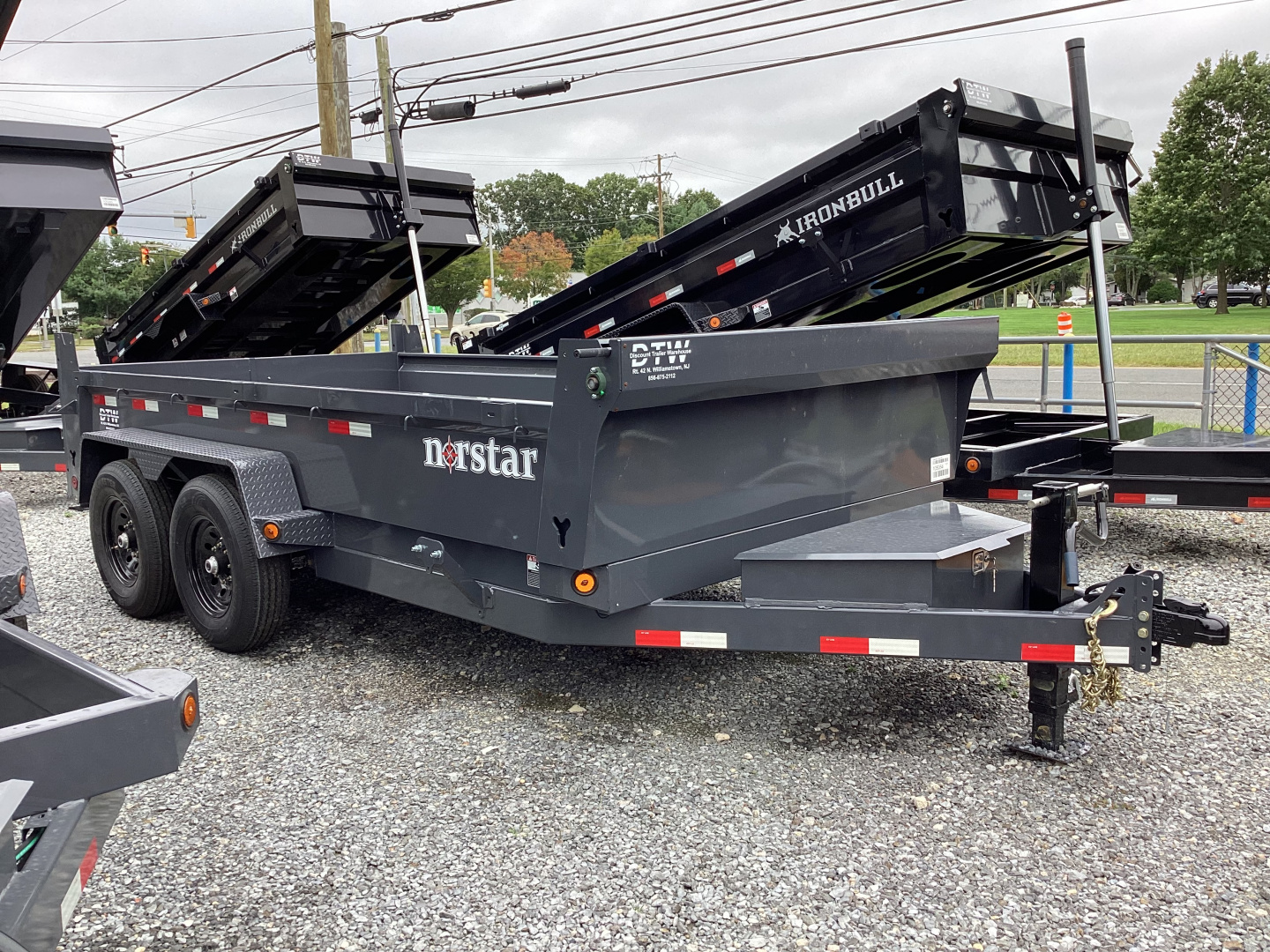 New 2026 Norstar 7X14DCB-14K GVWR Dump Trailer