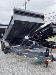 New 2026 Norstar 7X14DCB-14K GVWR Dump Trailer