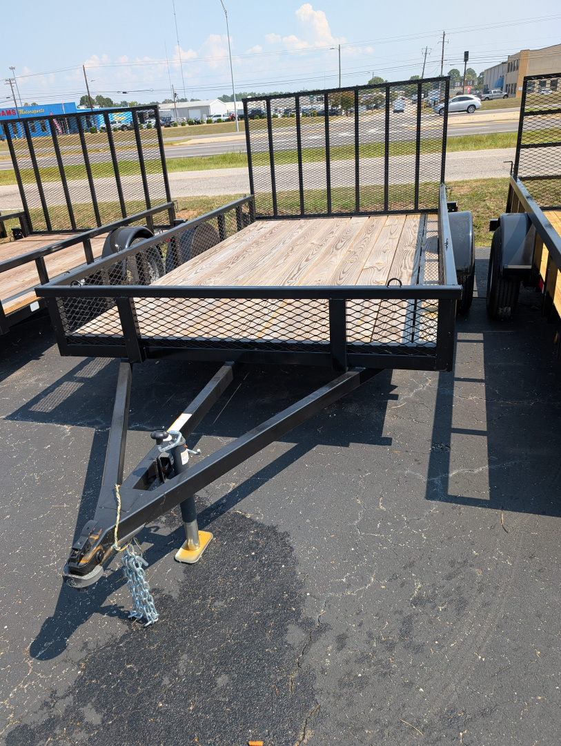 New 2025 Outback Trailers OBLC6.5X12SA MESH SIDES Utility Trailer