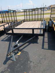 New 2025 Outback Trailers OBLC6.5X12SA MESH SIDES Utility Trailer