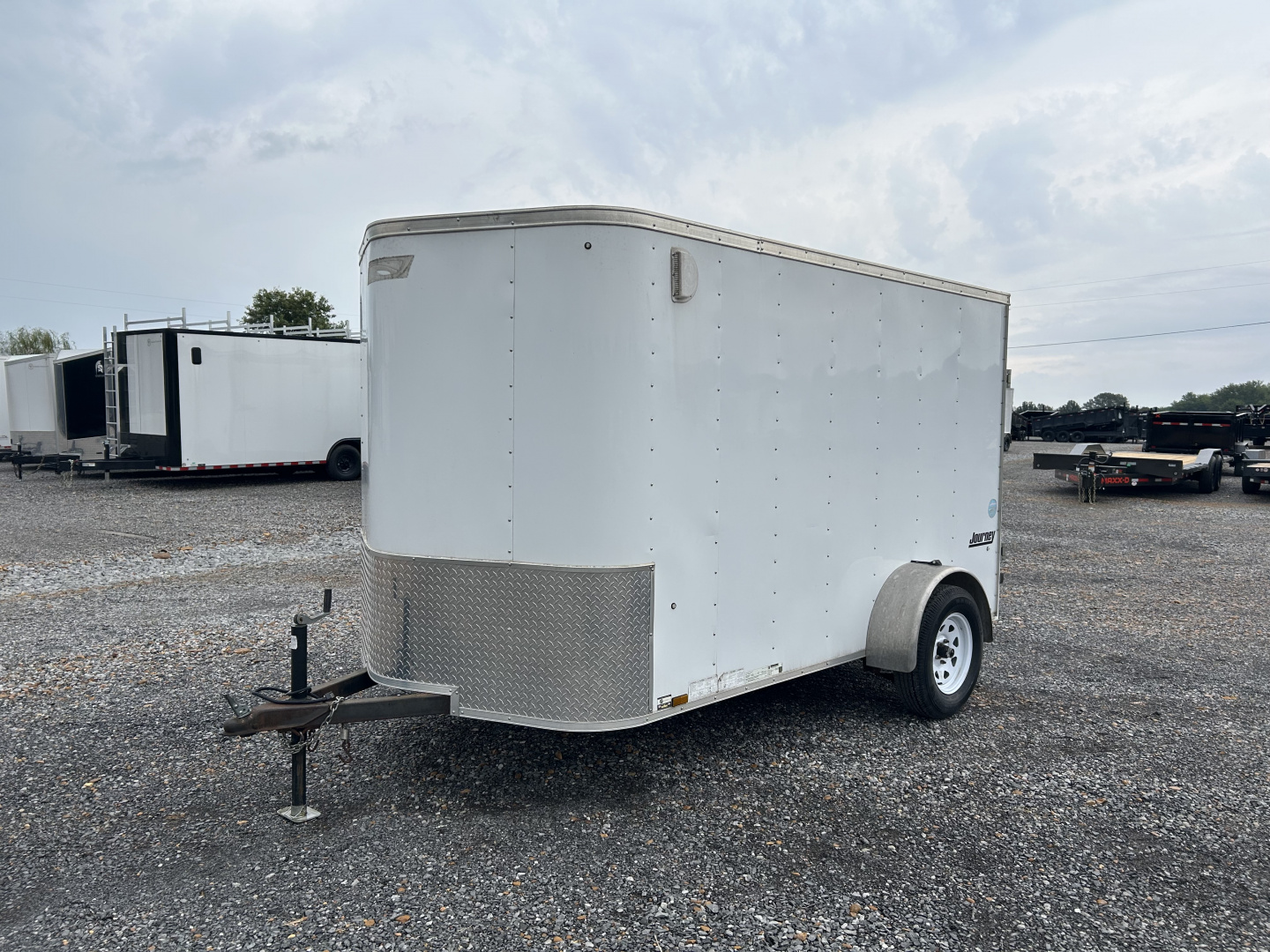 Used 2017 Pace American 6'x10' Enclosed Trailer