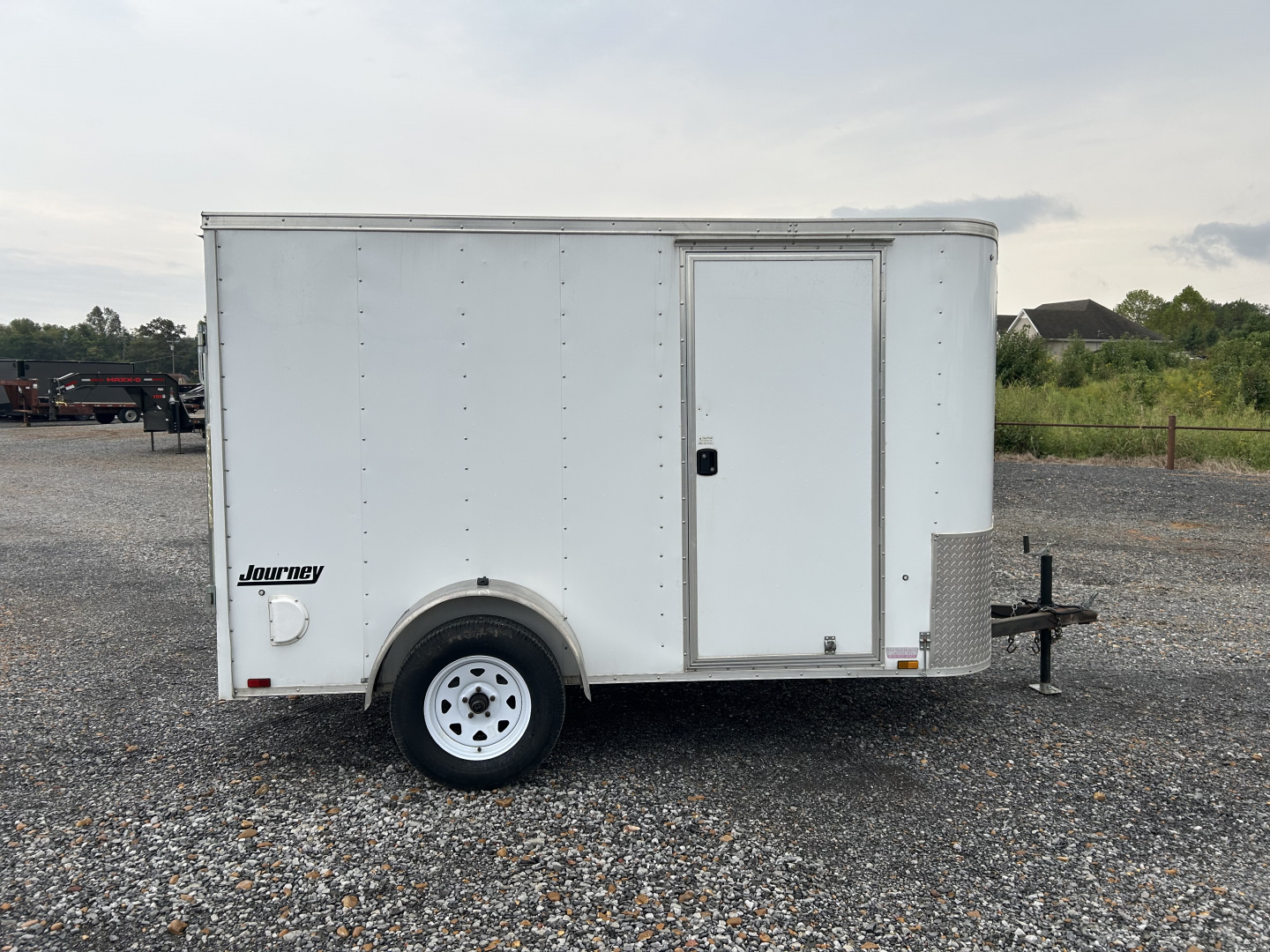 Used 2017 Pace American 6'x10' Enclosed Trailer