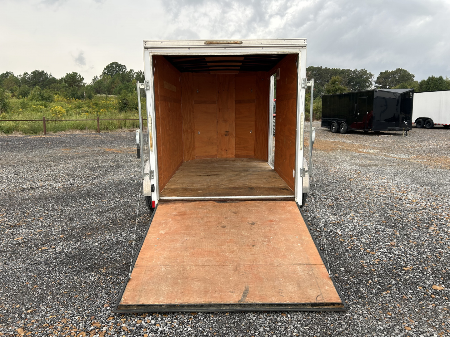 Used 2017 Pace American 6'x10' Enclosed Trailer