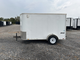 Used 2017 Pace American 6'x10' Enclosed Trailer