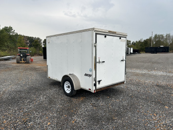 Used 2017 Pace American 6'x10' Enclosed Trailer
