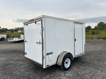 Used 2017 Pace American 6'x10' Enclosed Trailer