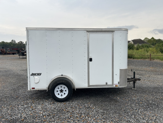 Used 2017 Pace American 6'x10' Enclosed Trailer