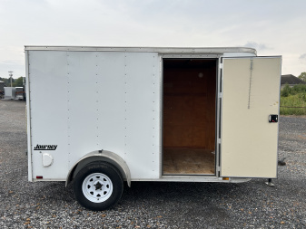 Used 2017 Pace American 6'x10' Enclosed Trailer