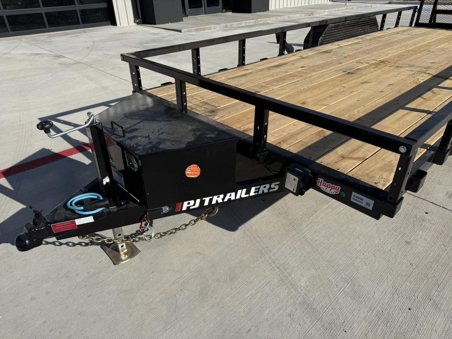 New 2026 PJ 83"x20' Tandem Axle Utility Trailer - UL