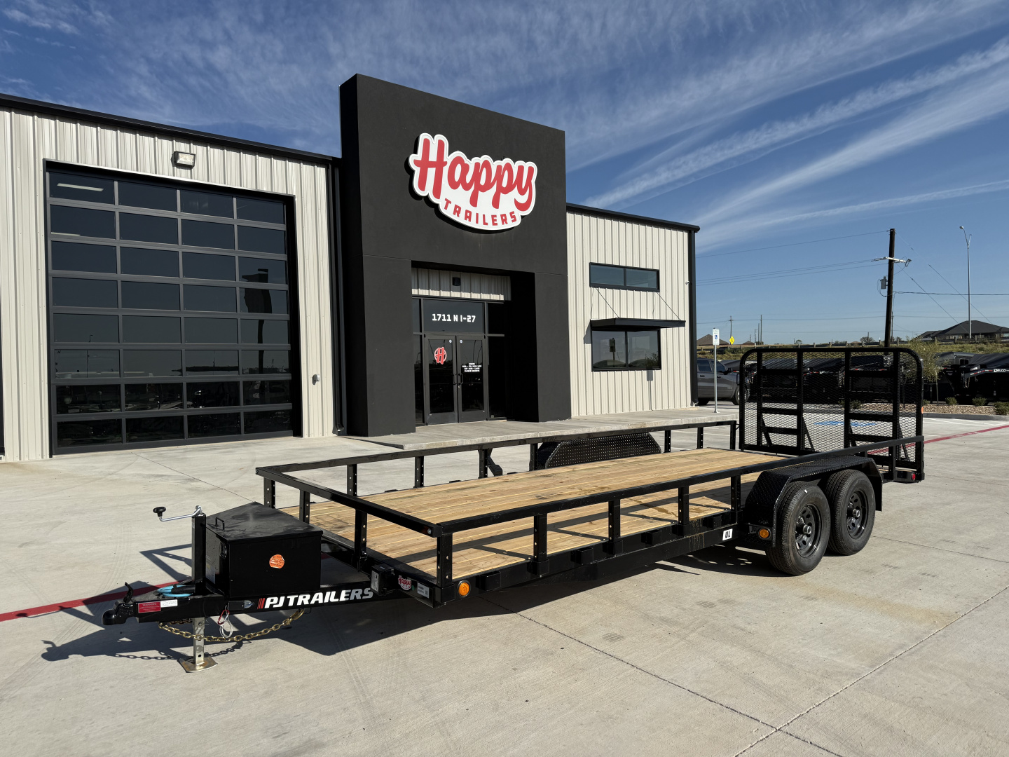 New 2026 PJ 83"x20' Tandem Axle Utility Trailer - UL