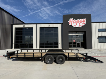 New 2026 PJ 83"x20' Tandem Axle Utility Trailer - UL