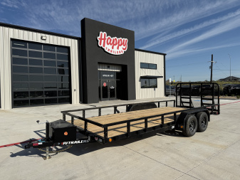 New 2026 PJ 83"x20' Tandem Axle Utility Trailer - UL