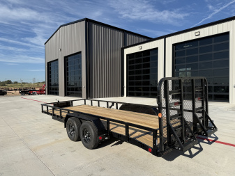 New 2026 PJ 83"x20' Tandem Axle Utility Trailer - UL