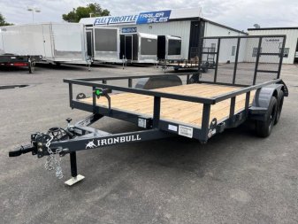 New 2026 Iron Bull 83X14 Utility Trailer