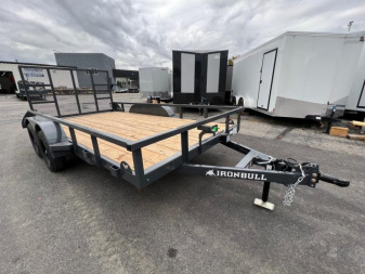 New 2026 Iron Bull 83X14 Utility Trailer