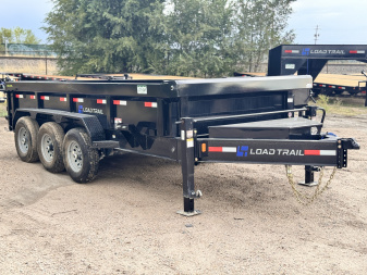New 2026 Load Trail 7-16 Dump Triple 7K Axles