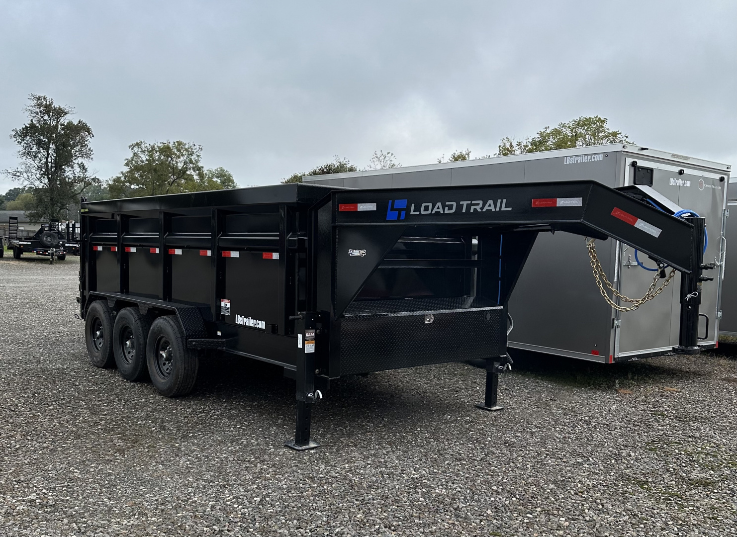 New 2026 Load Trail 83" X 16' TRIPLE AXLE DUMP